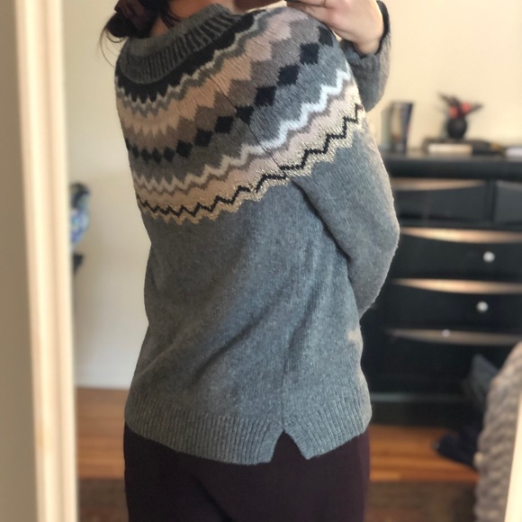 Cozy gray sweater - Picture 2 of 7